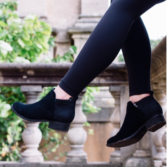 toms deia booties navy